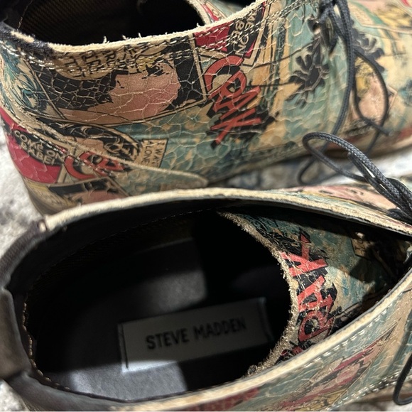 Steve Madden Garfield Comic Strip Lace-Up Chukka Boots Size 8 Men’s main image 12